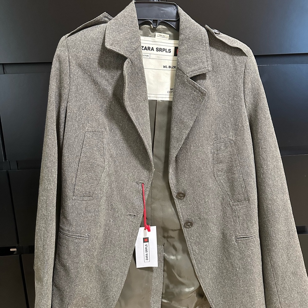 Zara blazer color Khaki size M